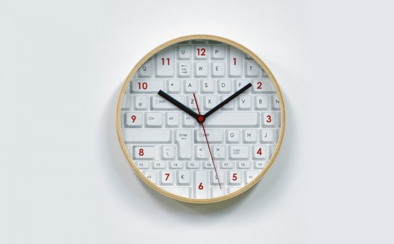 keyboard clock