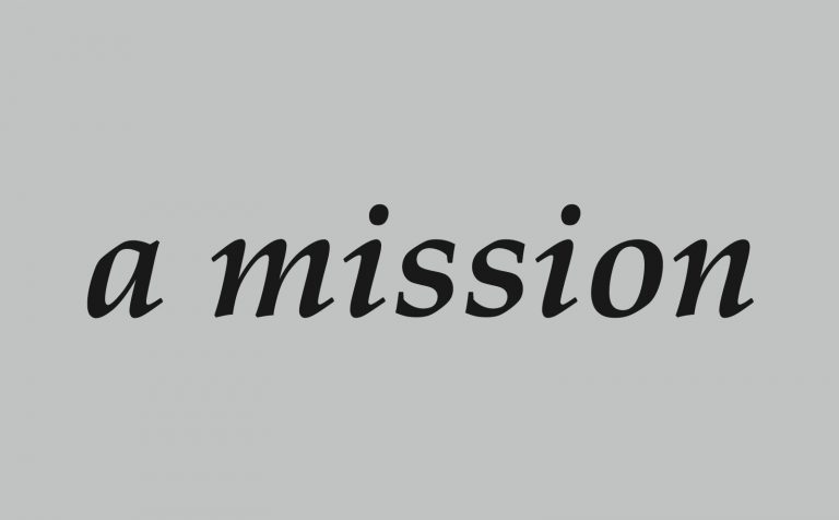 a mission